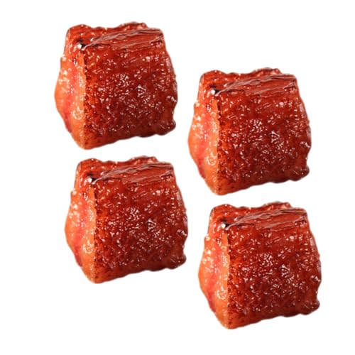 VANZACK 4 Stück Teiliges Fake Rindfleisch Modell Lebensechte Dekoration für Restaurant Fotografie Partys Künstliches Lebensmittel für Küche Schaufenster Events VANZACK 4 Stück Teiliges Fake Rindfleisch Modell Lebensechte Dekoration für Restaurant Fotografie Partys Künstliches Lebensmittel für Küche Schaufenster Events von VANZACK