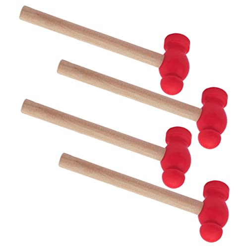 VANZACK 4 Stück Teiliges Hammer Ergonomisches Design Langlebig und Sicher für Kleine Hände für Rollenspiele und Interaktive Eltern Junge Mädchen Aktivitäten von VANZACK