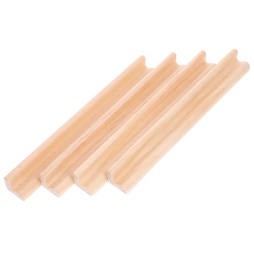 VANZACK 4 Stück Teiliges Holz Domino Tablett mit Buchstaben Basis Stabiler Domino Kartenhalter für Desktop Vielseitiger Holzständer DIY Holzornamente Organizer VANZACK 4 Stück Teiliges Holz Domino Tablett mit Buchstaben Basis Stabiler Domino Kartenhalter für Desktop Vielseitiger Holzständer DIY Holzornamente Organizer von VANZACK