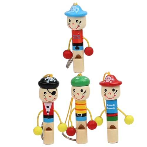 VANZACK 4 Stück Teiliges Holzpiratenpfeifen Kreative Holzpfeifen Lernspielzeug Musikverständnis und Kreativität VANZACK 4 Stück Teiliges Holzpiratenpfeifen Kreative Holzpfeifen Lernspielzeug Musikverständnis und Kreativität von VANZACK