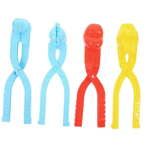 VANZACK 4 Stück Teiliges Maker für Tragbare Schneeformer mit Flexiblem Griff für Winterspiele im Freien und Strandsandspiel Mädchen von VANZACK