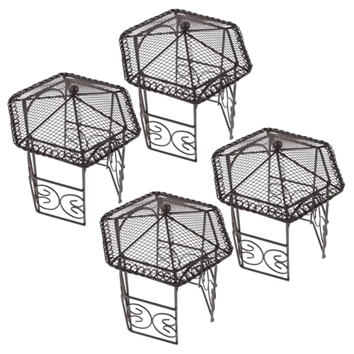 VANZACK 4 Stück Teiliges Mini Eisenpavillon Realistische Mikro-landschafts-Dekoration für Puppenhäuser Langlebig Kompakt Fördert Kreativität und Gemeinsames bei Kindern VANZACK 4 Stück Teiliges Mini Eisenpavillon Realistische Mikro-landschafts-Dekoration für Puppenhäuser Langlebig Kompakt Fördert Kreativität und Gemeinsames bei Kindern von VANZACK