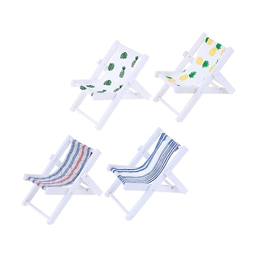 VANZACK 4 Stück Teiliges Mini Strandstuhl für Puppenhaus Detailgetreuer Faltbarer Micro Beach Chair aus Holz und Leinen Vielseitige Dekoration für DIY Puppenstuben Landschaft und VANZACK 4 Stück Teiliges Mini Strandstuhl für Puppenhaus Detailgetreuer Faltbarer Micro Beach Chair aus Holz und Leinen Vielseitige Dekoration für DIY Puppenstuben Landschaft und von VANZACK