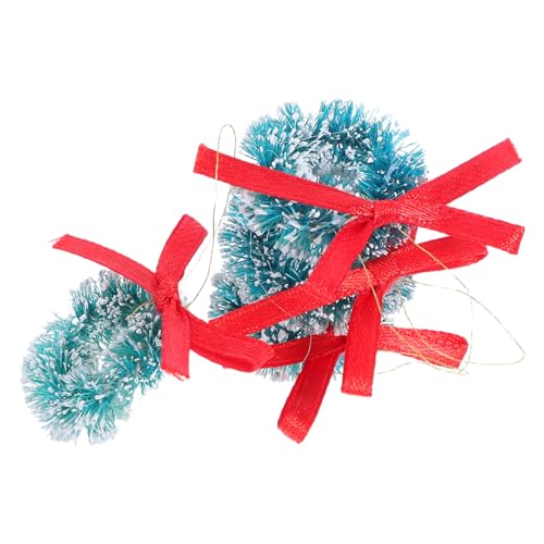 VANZACK 4 Stück Teiliges Mini für Puppenhaus Dekoration Stilvolle Miniatur Girlande Handliche Hängeornamente für Festliche Weihnachtsdeko Geeignet für Tiny Dollhouse und Party VANZACK 4 Stück Teiliges Mini für Puppenhaus Dekoration Stilvolle Miniatur Girlande Handliche Hängeornamente für Festliche Weihnachtsdeko Geeignet für Tiny Dollhouse und Party von VANZACK