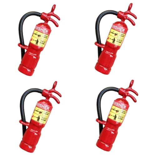 VANZACK 4 Stück Teiliges Miniatur Feuerlöscher Modell aus Metall Realistische Mini Haus Dekoration Glatte Oberfläche Langlebig Geeignet für Puppenhaus Zubehör und DIY Szene VANZACK 4 Stück Teiliges Miniatur Feuerlöscher Modell aus Metall Realistische Mini Haus Dekoration Glatte Oberfläche Langlebig Geeignet für Puppenhaus Zubehör und DIY Szene von VANZACK