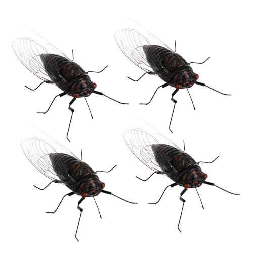 VANZACK 4 Stück Teiliges Realistische Zikadenfiguren Simulationsmodell für Unterricht und Mikro Landschaftsdekoration ca für Gartenaccessoires Zufällige Farbe VANZACK 4 Stück Teiliges Realistische Zikadenfiguren Simulationsmodell für Unterricht und Mikro Landschaftsdekoration ca für Gartenaccessoires Zufällige Farbe von VANZACK