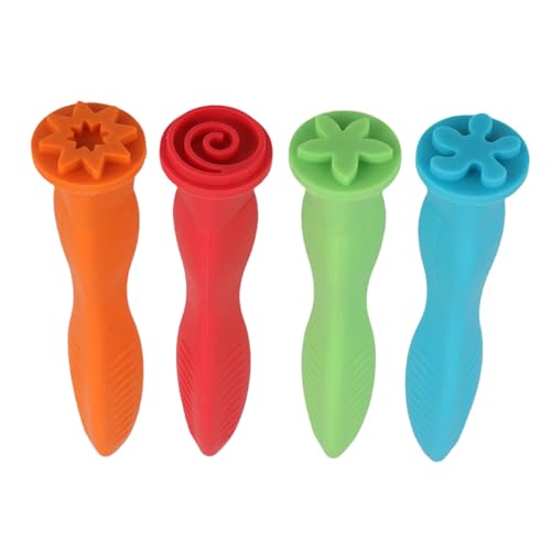 VANZACK 4 Stück Teiliges Stempelset mit Gummigriff Blumenmotive DIY Stempelwerkzeuge Kreatives Zeichnen und Basteln Fördert Feinmotorik und Künstlerische Entwicklung Tragbares VANZACK 4 Stück Teiliges Stempelset mit Gummigriff Blumenmotive DIY Stempelwerkzeuge Kreatives Zeichnen und Basteln Fördert Feinmotorik und Künstlerische Entwicklung Tragbares von VANZACK