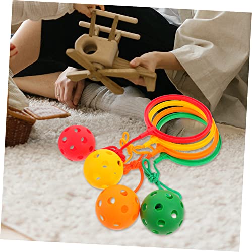 VANZACK 4 hüpfendes Ballspielzeug Springender Ringball drinnen Springender Ball für Fitness Ball für überspringen trainieren springendes Ringspielzeug VANZACK 4 hüpfendes Ballspielzeug Springender Ringball drinnen Springender Ball für Fitness Ball für überspringen trainieren springendes Ringspielzeug von VANZACK
