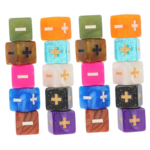 VANZACK 40 Stck. Teiliges Mathewürfel mit Plus und Minuszeichen Glatte Robuste Lernwürfel für Pädagogisches Rechenspielzeug Hand Auge Koordination und Mathematischem VANZACK 40 Stck. Teiliges Mathewürfel mit Plus und Minuszeichen Glatte Robuste Lernwürfel für Pädagogisches Rechenspielzeug Hand Auge Koordination und Mathematischem von VANZACK