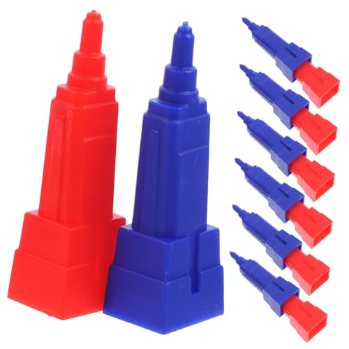 VANZACK 40 Stück Teiliges Bunte Bausteine als Ersatz für Brettspiel Häuser Kompakte Mini Gebäude für Rich Man Spiel Leicht und Attraktiv für Denkspiel und Bastelprojekte VANZACK 40 Stück Teiliges Bunte Bausteine als Ersatz für Brettspiel Häuser Kompakte Mini Gebäude für Rich Man Spiel Leicht und Attraktiv für Denkspiel und Bastelprojekte von VANZACK