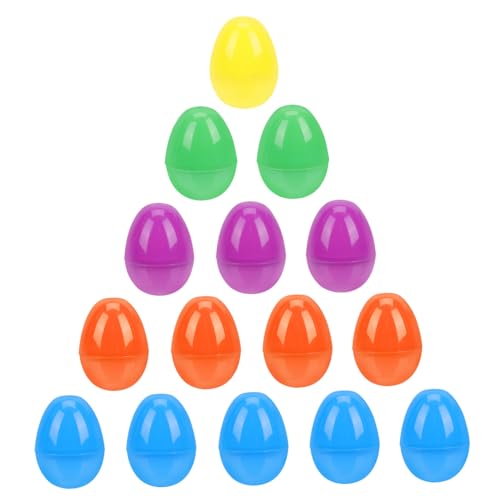 VANZACK 40stücke Füllbare Ostereier Bunte Kunststoff-eier Für Ostern Basteln Und Spiele Geschenkbox VANZACK 40stücke Füllbare Ostereier Bunte Kunststoff-eier Für Ostern Basteln Und Spiele Geschenkbox von VANZACK
