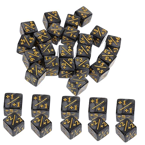 VANZACK 48 Plus- Und Minuswürfel Würfelspielzeug Für Token-würfelzähler Kartenspielzubehör Spiele Junge Mädchen Werkzeuge Für Spielwürfel Modifikator Klein Acryl Schwarz VANZACK 48 Plus- Und Minuswürfel Würfelspielzeug Für Token-würfelzähler Kartenspielzubehör Spiele Junge Mädchen Werkzeuge Für Spielwürfel Modifikator Klein Acryl Schwarz von VANZACK