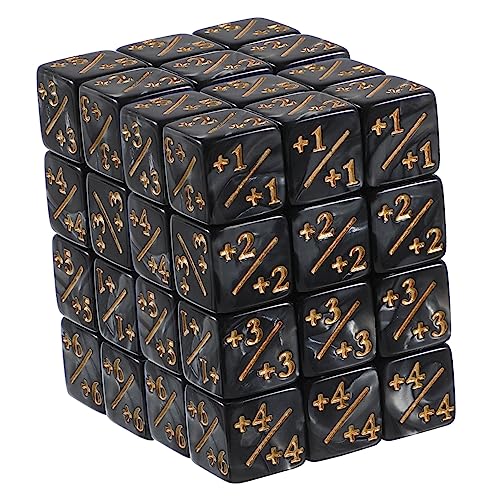 VANZACK 48 Stück Acryl Würfelzähler Stapelbare Token für Brettspiele Vielseitiges Zubehör für CCG und Tischspiele Langlebige und Praktische Spielmechanik Helfer Schwarz VANZACK 48 Stück Acryl Würfelzähler Stapelbare Token für Brettspiele Vielseitiges Zubehör für CCG und Tischspiele Langlebige und Praktische Spielmechanik Helfer Schwarz von VANZACK