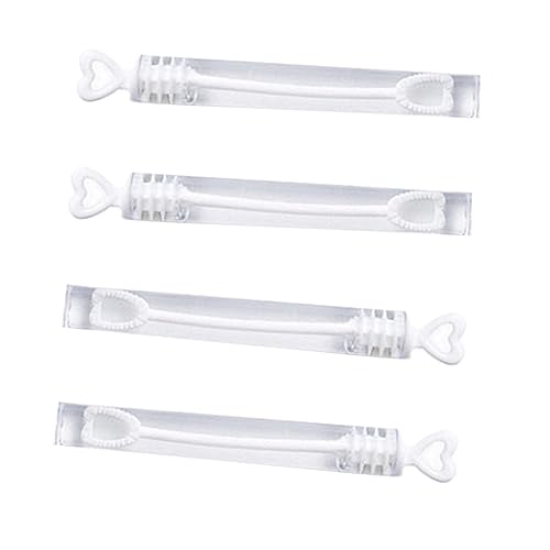VANZACK 48Stücke Herz Seifenblasenstäbe Bubble Wands Für Hochzeiten Kindergeburtstage Und Partys Gastgeschenke Tischdekoration Und Party Zubehör von VANZACK