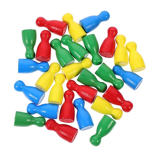 VANZACK 48Stücke Holzfiguren für Flugschach Farben Kreatives Brettspiel Zubehör Logischen Fähigkeiten VANZACK 48Stücke Holzfiguren für Flugschach Farben Kreatives Brettspiel Zubehör Logischen Fähigkeiten von VANZACK