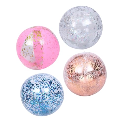 VANZACK 4Stücke Aufblasbare Glitzer Strandbälle Wasserbälle Mit Konfetti Für Farbenfrohe Spielzeuge Für Sommeraktivitäten VANZACK 4Stücke Aufblasbare Glitzer Strandbälle Wasserbälle Mit Konfetti Für Farbenfrohe Spielzeuge Für Sommeraktivitäten von VANZACK