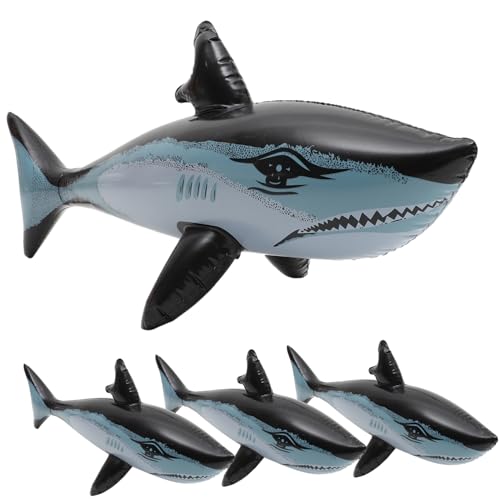 VANZACK 4Stücke Aufblasbarer Inflatable Shark Pool Tiere für Erwachsene Wasserspielzeug für Sommeraktivitäten und Geburtstagsgeschenke Langlebiges VANZACK 4Stücke Aufblasbarer Inflatable Shark Pool Tiere für Erwachsene Wasserspielzeug für Sommeraktivitäten und Geburtstagsgeschenke Langlebiges von VANZACK
