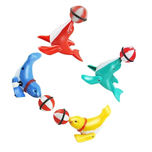 VANZACK 4Stücke Aufziehspielzeug Siegel Lebensechte Spielzeugrobben Mit Laufspielzeug Für Party Requisiten Zufällige Farbe VANZACK 4Stücke Aufziehspielzeug Siegel Lebensechte Spielzeugrobben Mit Laufspielzeug Für Party Requisiten Zufällige Farbe von VANZACK