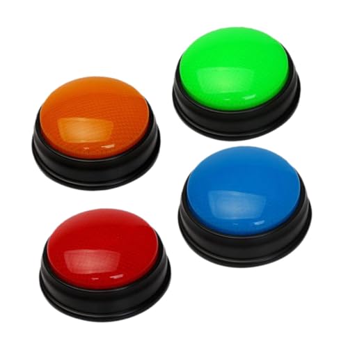 VANZACK 4Stücke Beleuchtete Summer für Blinkender Gaming Summer für Spielshows und Quizspiele für Eltern Interaktionen ohne Batterien Farbenfrohe Lichtersound Show VANZACK 4Stücke Beleuchtete Summer für Blinkender Gaming Summer für Spielshows und Quizspiele für Eltern Interaktionen ohne Batterien Farbenfrohe Lichtersound Show von VANZACK