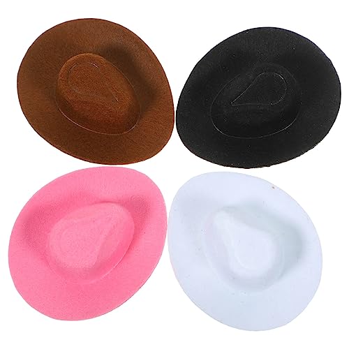 VANZACK 4Stücke Cowboyhüte Aus Vliesstoffen Miniaturhüte Für Puppenhäuser Und Partys Kreative Bastelideen Für Zufällige Farben Für Mottopartys Und Dekoration VANZACK 4Stücke Cowboyhüte Aus Vliesstoffen Miniaturhüte Für Puppenhäuser Und Partys Kreative Bastelideen Für Zufällige Farben Für Mottopartys Und Dekoration von VANZACK