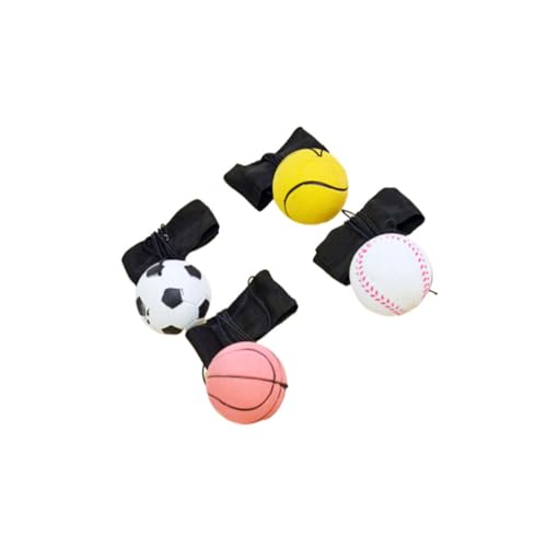 VANZACK 4Stücke Elastische Handspielzeuge mit Seil Kreative Stressbälle für Emotionen Zufällige Muster für Outdoor und Freizeitaktivitäten VANZACK 4Stücke Elastische Handspielzeuge mit Seil Kreative Stressbälle für Emotionen Zufällige Muster für Outdoor und Freizeitaktivitäten von VANZACK