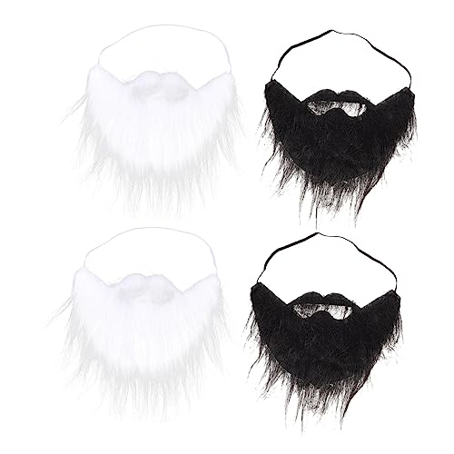 VANZACK 4Stücke Gefälschte Für Kostümzubehör Kleine Weiße Schwarze Schnurrbärte Requisiten Für Mottopartys Cosplay Events VANZACK 4Stücke Gefälschte Für Kostümzubehör Kleine Weiße Schwarze Schnurrbärte Requisiten Für Mottopartys Cosplay Events von VANZACK