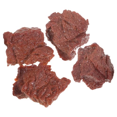 VANZACK 4Stücke Gefälschtes Steakmodell Realistische Küchendekoration Künstliche Rindfleisch Requisite Lebensechte Lebensmittelmodelle für Restaurant Zuhause Schule und Supermarkt VANZACK 4Stücke Gefälschtes Steakmodell Realistische Küchendekoration Künstliche Rindfleisch Requisite Lebensechte Lebensmittelmodelle für Restaurant Zuhause Schule und Supermarkt von VANZACK
