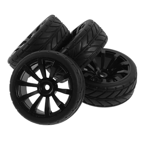 VANZACK 4Stücke Hpi Kompatible Kunststofffelgen Langlebige Und Verschleißfeste Spielzeugreifen Für Rc Fahrzeuge Für Reparaturen Und Upgrades von VANZACK