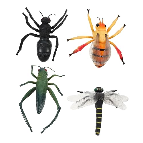VANZACK 4Stücke Lebensechtes Insektenspielzeug Teiliges Realistisches Insektenmodell für Fördert Fantasie und Kognitive Fähigkeiten Geschenkidee für Lernspielzeug VANZACK 4Stücke Lebensechtes Insektenspielzeug Teiliges Realistisches Insektenmodell für Fördert Fantasie und Kognitive Fähigkeiten Geschenkidee für Lernspielzeug von VANZACK