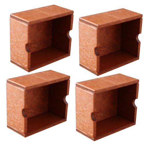VANZACK 4Stücke Maßstab Holz Körbe Für Dekoration Und Zubehör Für Mini Küchen Und Wohnzimmer VANZACK 4Stücke Maßstab Holz Körbe Für Dekoration Und Zubehör Für Mini Küchen Und Wohnzimmer von VANZACK