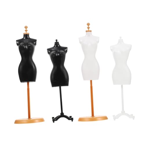 VANZACK 4Stücke Mini Puppenmodell Teilig Kleider Rack für Puppen für Puppenhaus Dekoration Faltensichere Präsentation von Puppenkleidung Sicheres und Kreatives VANZACK 4Stücke Mini Puppenmodell Teilig Kleider Rack für Puppen für Puppenhaus Dekoration Faltensichere Präsentation von Puppenkleidung Sicheres und Kreatives von VANZACK