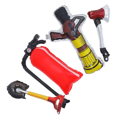 VANZACK 4 Stück Aufblasbare Feuerwehr Partyballons Feuerlöscher Ballon Schaufel Ballon Aufblasbare Requisiten für Feuerwehr Geburtstagsfeier und Events VANZACK 4 Stück Aufblasbare Feuerwehr Partyballons Feuerlöscher Ballon Schaufel Ballon Aufblasbare Requisiten für Feuerwehr Geburtstagsfeier und Events von VANZACK