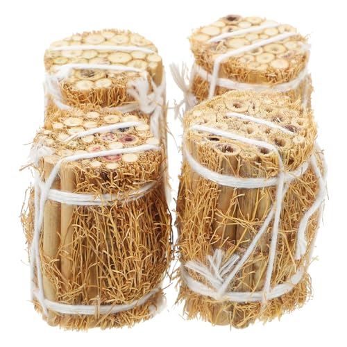 VANZACK 4Stücke Puppenhaus Bale Dekoration Handgefertigte Puppenhaus Ornamente Für Microlandschaft Und Puppenhaus Zubehör Puppenhaus Bale Modell Für Kreative Gestaltungen VANZACK 4Stücke Puppenhaus Bale Dekoration Handgefertigte Puppenhaus Ornamente Für Microlandschaft Und Puppenhaus Zubehör Puppenhaus Bale Modell Für Kreative Gestaltungen von VANZACK