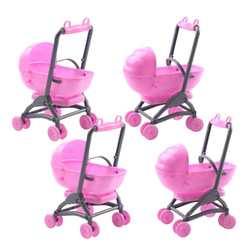 VANZACK 4Stücke Puppenkinderwagen Zubehör Teiliges Für Puppenwagen Realistische Miniaturkinderwagen Accessoires Sicheres Und Vielseitiges Rollenspielzeug Rosa Für Fantasievolles VANZACK 4Stücke Puppenkinderwagen Zubehör Teiliges Für Puppenwagen Realistische Miniaturkinderwagen Accessoires Sicheres Und Vielseitiges Rollenspielzeug Rosa Für Fantasievolles von VANZACK