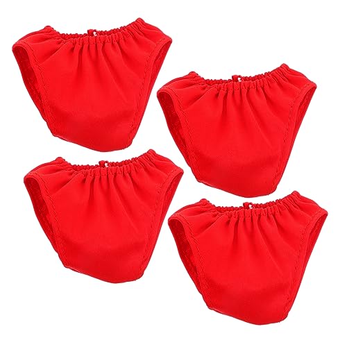 VANZACK 4Stücke Puppenunterhosen für Puppen Kreative Spielzeugunterwäsche für DIY Puppenkostüme Zubehör für Fantasievolles und Puppenmode VANZACK 4Stücke Puppenunterhosen für Puppen Kreative Spielzeugunterwäsche für DIY Puppenkostüme Zubehör für Fantasievolles und Puppenmode von VANZACK