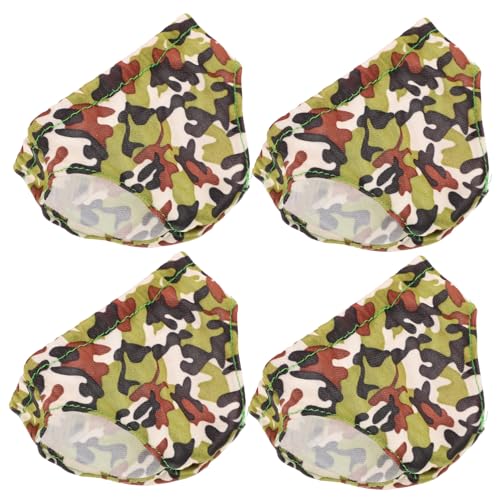 VANZACK 4Stücke Puppenunterwäsche für Puppen Praktische mit Elastischem Design Rollenspiele und Verkleidung Militärgrün von VANZACK