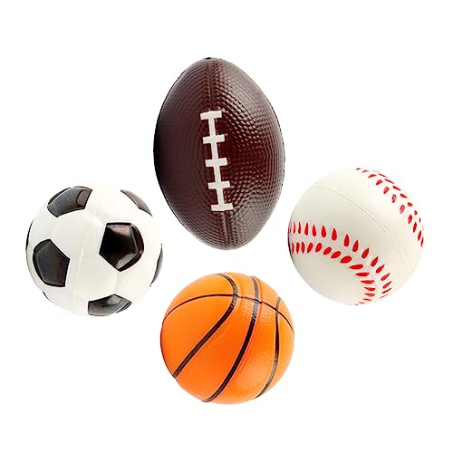 VANZACK 4Stücke Stressball Für Erwachsene Sensorisches Fidget Zur Stressbewältigung Entspannungsball Für Bildungsspielzeug Und Müdigkeitsrelief von VANZACK