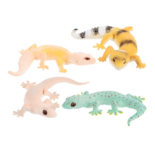 VANZACK 4Stücke Teiliges Gecko Modell Lebensnahe Tierfiguren Für Lernspielzeug Kreativität Und Bildung Für Ab Jahren VANZACK 4Stücke Teiliges Gecko Modell Lebensnahe Tierfiguren Für Lernspielzeug Kreativität Und Bildung Für Ab Jahren von VANZACK