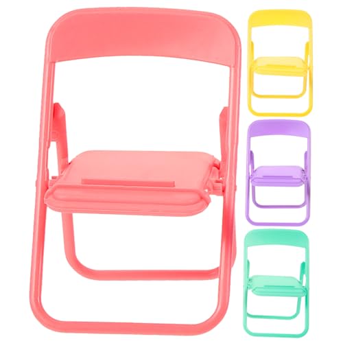 VANZACK 4Stücke Teiliges Mini Stuhl Für Puppenhaus Faltbare Rückenlehnenstühle Und Foto Requisiten Und Babyspielzeug Für Kreative Spielwelten VANZACK 4Stücke Teiliges Mini Stuhl Für Puppenhaus Faltbare Rückenlehnenstühle Und Foto Requisiten Und Babyspielzeug Für Kreative Spielwelten von VANZACK