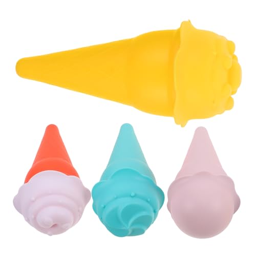VANZACK 4Stücke Teiliges Sandspielzeug mit Eisformen Kreatives Strandspielzeug für Garten und Park Fördert Kreativität und Motorische Fähigkeiten VANZACK 4Stücke Teiliges Sandspielzeug mit Eisformen Kreatives Strandspielzeug für Garten und Park Fördert Kreativität und Motorische Fähigkeiten von VANZACK