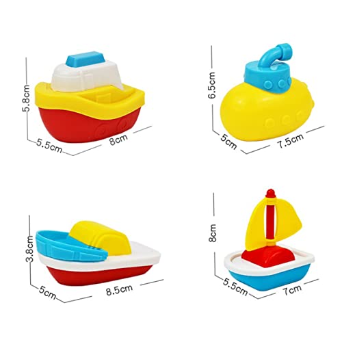 VANZACK 4Stücke Teiliges Wasserspielzeug Lustige Junge Mädchen Badeboot Spielzeuge für Wasser und Poolspiele Geeignet für Ab Jahr Fördert Kreatives Lernen und Fantasie VANZACK 4Stücke Teiliges Wasserspielzeug Lustige Junge Mädchen Badeboot Spielzeuge für Wasser und Poolspiele Geeignet für Ab Jahr Fördert Kreatives Lernen und Fantasie von VANZACK