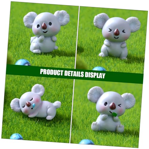 VANZACK 4stücke Mini-Koala-Figuren Aus Kunstharz Miniatur-Koala-statuen Tierdekor Für Haus Und Garten Kleine Schmuckfiguren DIY-mikro-landschaftsornamente VANZACK 4stücke Mini-Koala-Figuren Aus Kunstharz Miniatur-Koala-statuen Tierdekor Für Haus Und Garten Kleine Schmuckfiguren DIY-mikro-landschaftsornamente von VANZACK