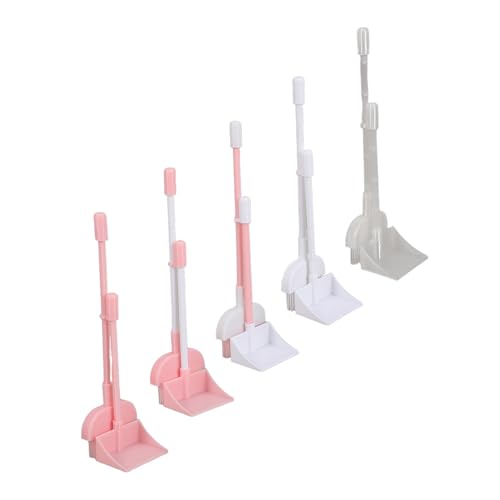VANZACK 5 Sätze Teiliges Reinigungsset für Puppenhäuser Realistischer Besen mit Kehrblech Miniatur Spielzeugzubehör für Puppen Fördert Kreatives Rollenspiel und Detailreiche Dekoration VANZACK 5 Sätze Teiliges Reinigungsset für Puppenhäuser Realistischer Besen mit Kehrblech Miniatur Spielzeugzubehör für Puppen Fördert Kreatives Rollenspiel und Detailreiche Dekoration von VANZACK