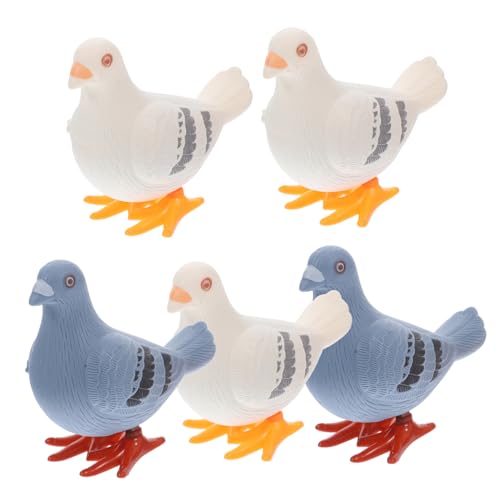 VANZACK 5 Stück Aufziehspielzeug Taube Bunte Wind Up Spielzeuge für Dekoration für Zuhause und Einfach zu Bedienen für Jungen und Mädchen Zufällige Farbe Zufällige Farbe VANZACK 5 Stück Aufziehspielzeug Taube Bunte Wind Up Spielzeuge für Dekoration für Zuhause und Einfach zu Bedienen für Jungen und Mädchen Zufällige Farbe Zufällige Farbe von VANZACK