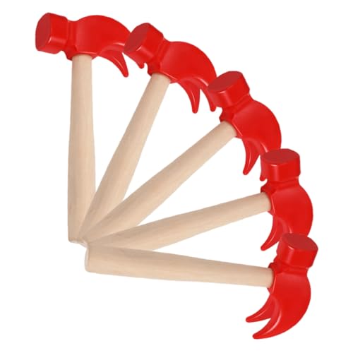 VANZACK 5 Stück Teiliges Holzspielzeug Simulation Hämmer Werkzeuge für Feinmotorik und Familienspiel Robuste Verarbeitung Authentisches Design Geeignet für Jungen und Mädchen VANZACK 5 Stück Teiliges Holzspielzeug Simulation Hämmer Werkzeuge für Feinmotorik und Familienspiel Robuste Verarbeitung Authentisches Design Geeignet für Jungen und Mädchen von VANZACK
