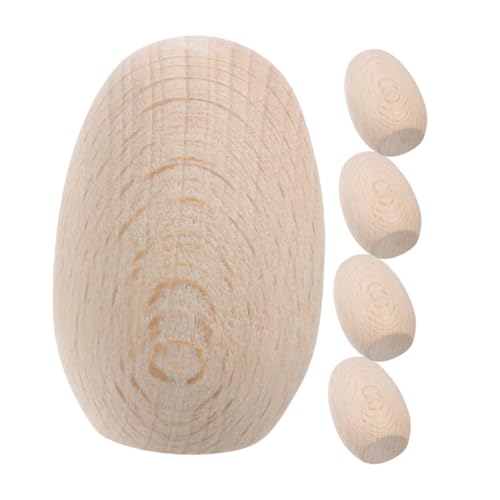 VANZACK 5 Stück Teiliges Kleine Holz Eier zum Bemalen Einzigartige Blanke Ostereier aus Holz DIY Bastelset für Kreative Osterdeko und Party Ornamente Robust und Vielseitig Einsetzbar VANZACK 5 Stück Teiliges Kleine Holz Eier zum Bemalen Einzigartige Blanke Ostereier aus Holz DIY Bastelset für Kreative Osterdeko und Party Ornamente Robust und Vielseitig Einsetzbar von VANZACK