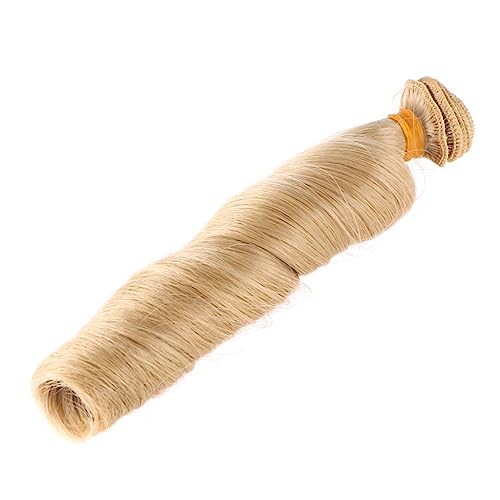 VANZACK 5 Stück Teiliges Puppenperücken aus Hochtemperaturbeständigem Seidensynthetikhaar Lange Lockige Strähnen Handgefertigt für DIY Puppendekoration Langlebig Gemischte Farben für Bjd von VANZACK