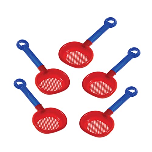 VANZACK 5 Stück Teiliges Sandspielzeug aus Robustem Kunststoff Bunte Sandschaufeln für Strand Sandkasten und Garten Leicht zu Tragen Spielerisch im Sommer und Winter Einsetzbar VANZACK 5 Stück Teiliges Sandspielzeug aus Robustem Kunststoff Bunte Sandschaufeln für Strand Sandkasten und Garten Leicht zu Tragen Spielerisch im Sommer und Winter Einsetzbar von VANZACK
