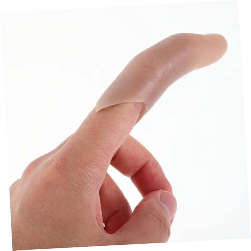 VANZACK 5 Stück Teiliges Set Realistische Prothesenfinger mit Extra Langer für Magiertricks und Bühnenauftritte Fein Detaillierte Lebensnahe Fingerrequisiten für Cosplay Film und Partyspaß VANZACK 5 Stück Teiliges Set Realistische Prothesenfinger mit Extra Langer für Magiertricks und Bühnenauftritte Fein Detaillierte Lebensnahe Fingerrequisiten für Cosplay Film und Partyspaß von VANZACK