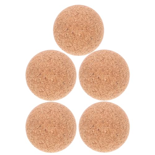 VANZACK 5 Stück Tischfußball Korkbälle Holz Ersatzbälle für Tischfußball Langlebige und Robuste Spielkugeln für Indoor Fußballtische VANZACK 5 Stück Tischfußball Korkbälle Holz Ersatzbälle für Tischfußball Langlebige und Robuste Spielkugeln für Indoor Fußballtische von VANZACK